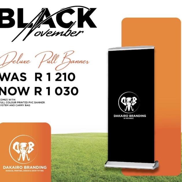 Deluxe Pull Up Banner
